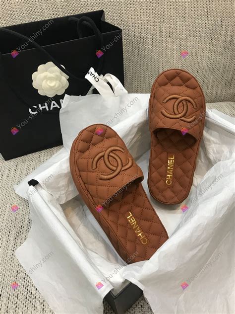 chanel slipper|chanel slippers cost.